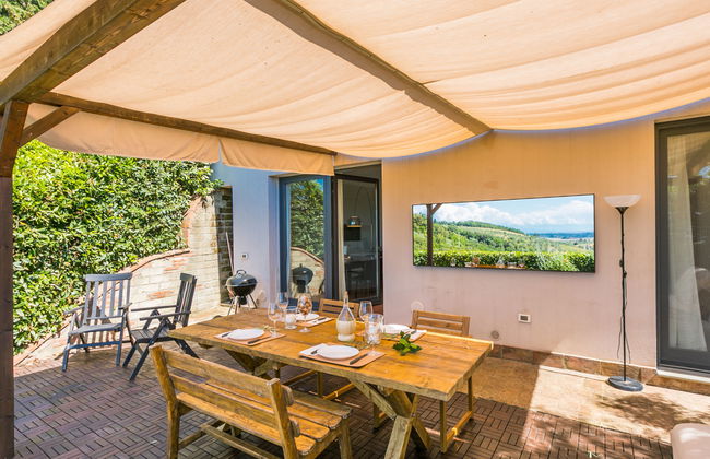 Casa de 5 quartos em Santa Luce com jardim e terraço - Foto 5