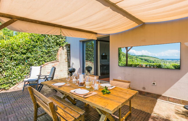 Casa de 5 quartos em Santa Luce com jardim e terraço - Foto 52