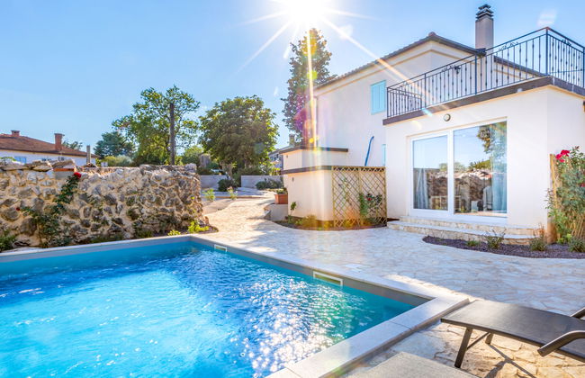 Haus mit 4 Schlafzimmern in Vrbnik mit privater pool und terrasse - Foto 1