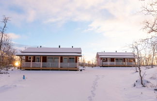Foto 2 - Haus mit 2 Schlafzimmern in Enontekiö mit sauna und blick auf die berge