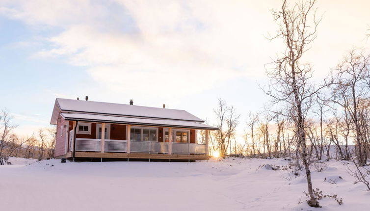 Foto 1 - Haus mit 2 Schlafzimmern in Enontekiö mit sauna und blick auf die berge