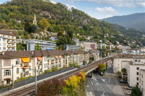 Foto 20 - Apartamento de 2 habitaciones en Montreux con piscina y vistas a la montaña