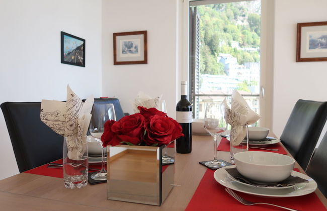 Apartamento de 3 quartos em Montreux com piscina e jardim - Foto 3