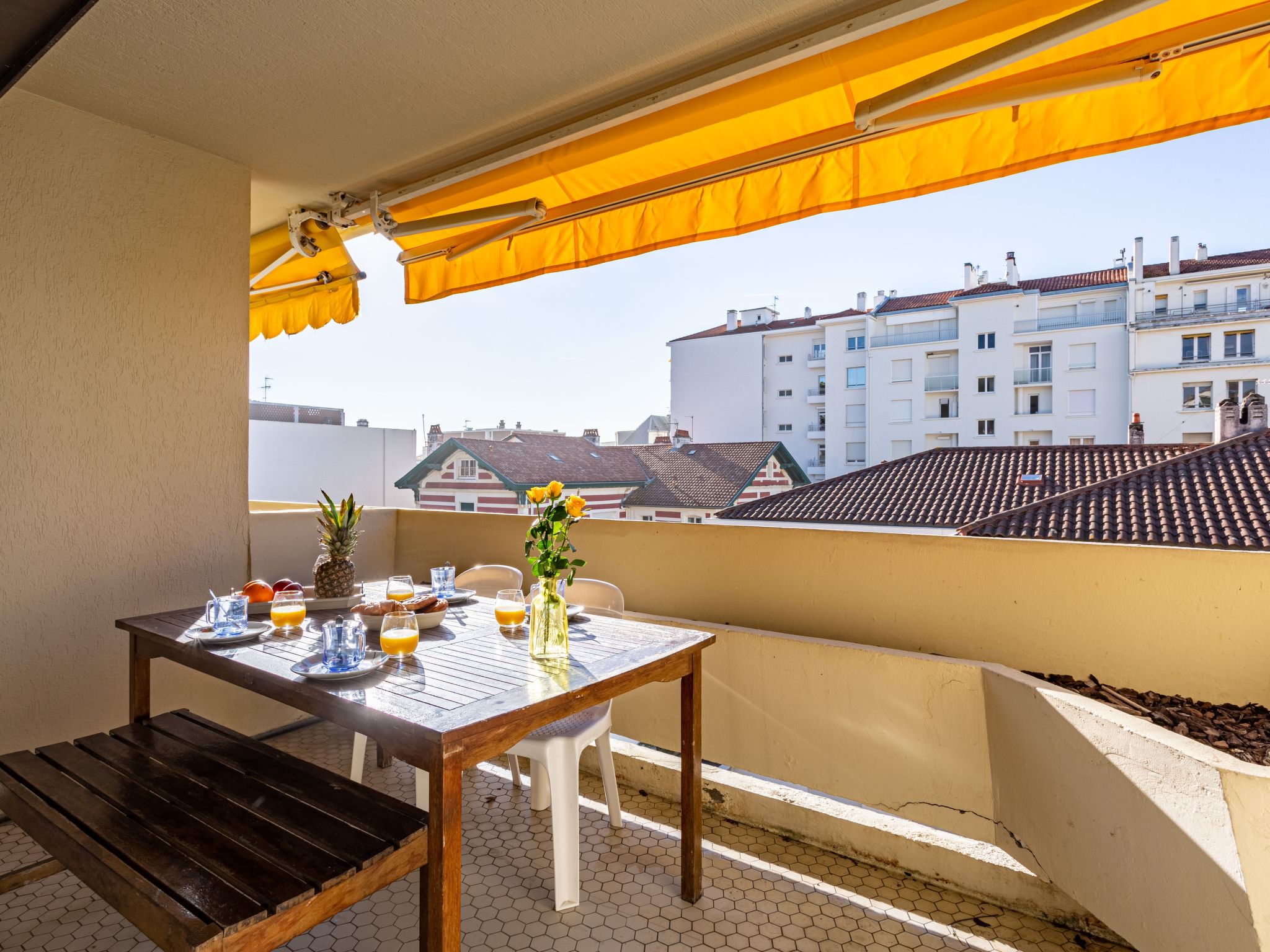 Foto 1 - Apartamento en Saint-Jean-de-Luz con terraza y vistas al mar