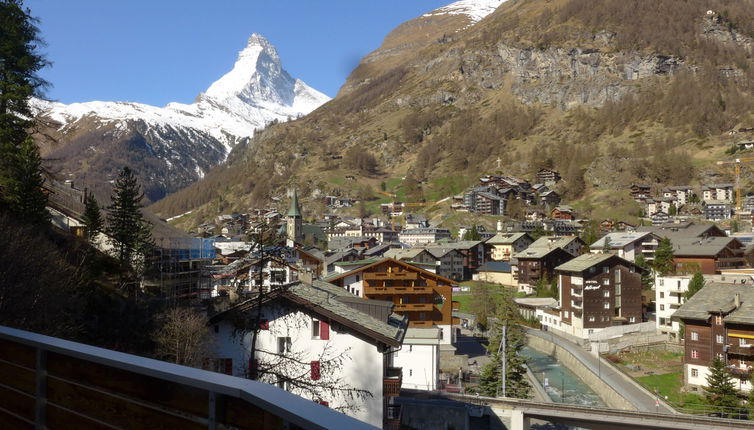 Foto 1 - Apartamento de 1 habitación en Zermatt con vistas a la montaña