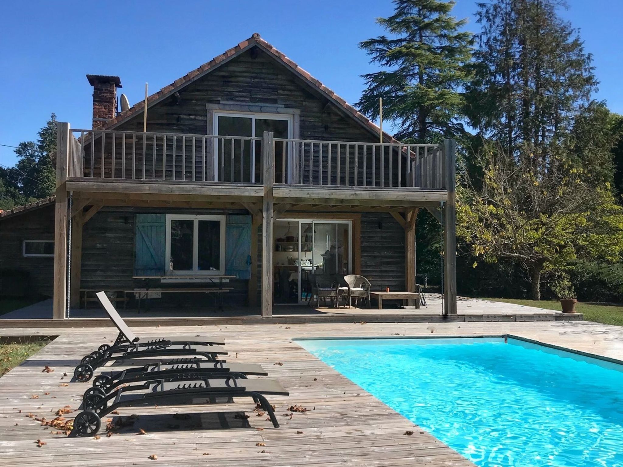 Photo 1 - Maison de 5 chambres à Saint-Julien-en-Born avec piscine privée et terrasse