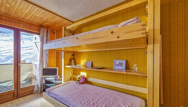 Apartamento de 1 quarto em Villarembert com piscina - Foto 3