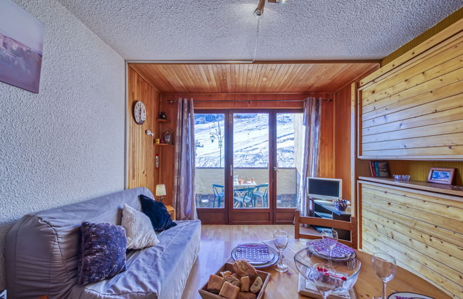 Apartamento de 1 quarto em Villarembert com piscina - Foto 11