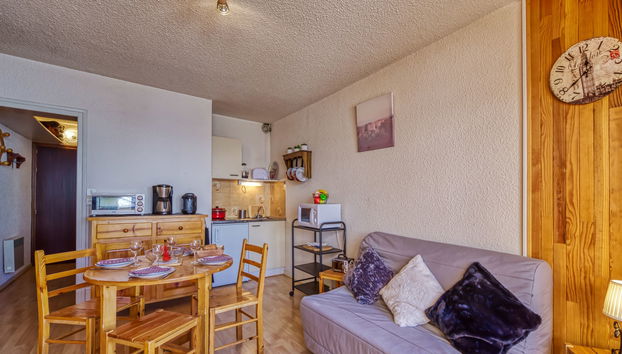 Apartamento de 1 quarto em Villarembert com piscina - Foto 2