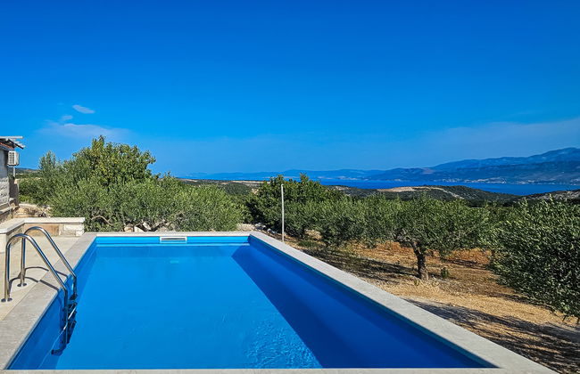 Casa de 2 quartos em Pučišća com piscina privada e terraço - Foto 16
