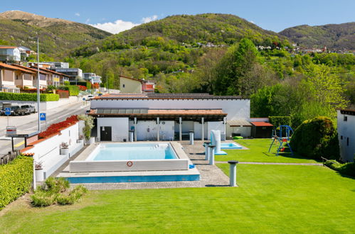 Foto 47 - Appartamento con 2 camere da letto a Capriasca con piscina e vista sulle montagne