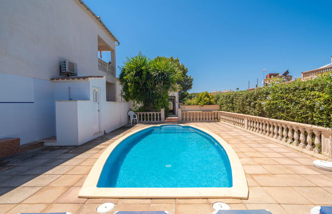 Casa de 3 quartos em Manacor com piscina privada e jardim - Foto 7