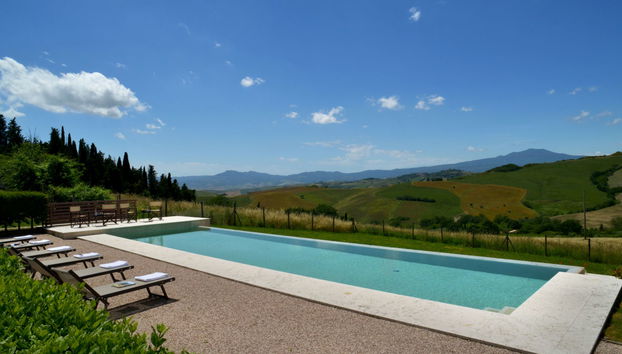 Apartamento de 2 quartos em San Casciano dei Bagni com piscina e jardim - Foto 4