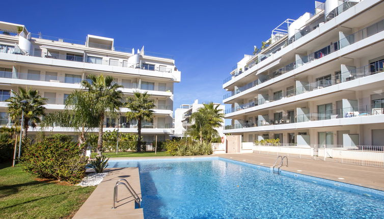 Foto 1 - Apartamento de 2 quartos em Dénia com piscina e vistas do mar