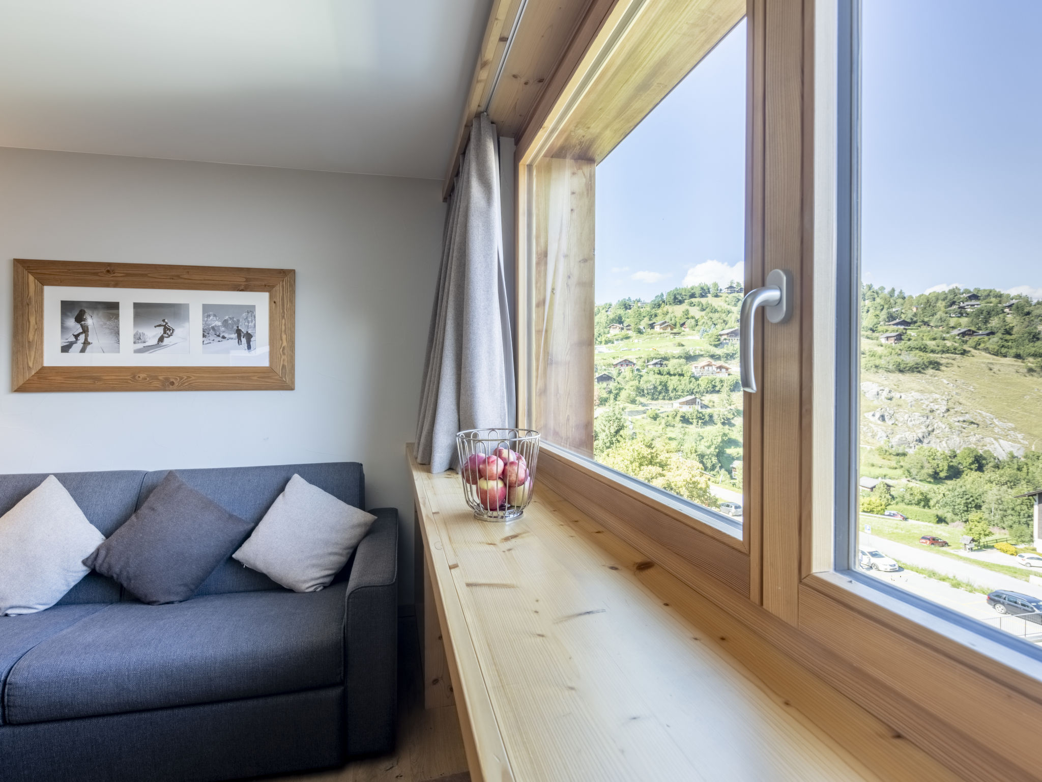 Foto 8 - Apartment mit 2 Schlafzimmern in Chalais mit sauna und blick auf die berge