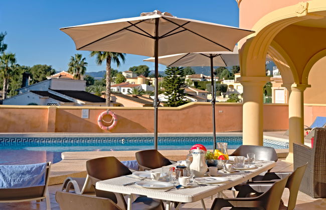 Casa de 6 quartos em Calp com piscina privada e jardim - Foto 29