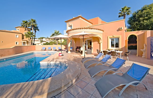 Casa de 6 quartos em Calp com piscina privada e jardim - Foto 26