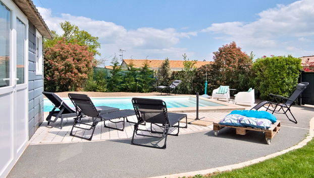 Casa de 4 quartos em Moutiers-les-Mauxfaits com piscina privada e jardim - Foto 3