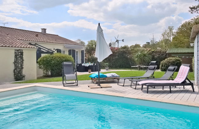 Casa de 4 quartos em Moutiers-les-Mauxfaits com piscina privada e jardim - Foto 1