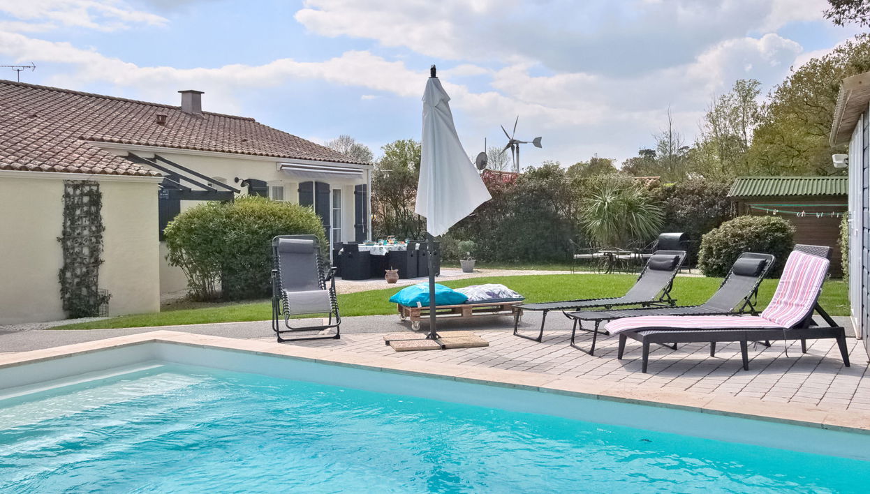 Casa de 4 quartos em Moutiers-les-Mauxfaits com piscina privada e jardim - Foto 1