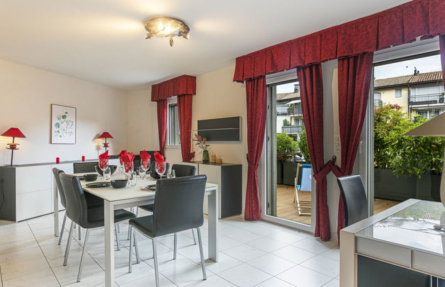 Apartamento de 4 quartos em Port-Valais com jardim e terraço - Foto 12