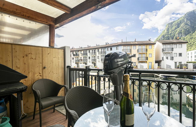 Apartamento de 4 quartos em Port-Valais com jardim e terraço - Foto 22