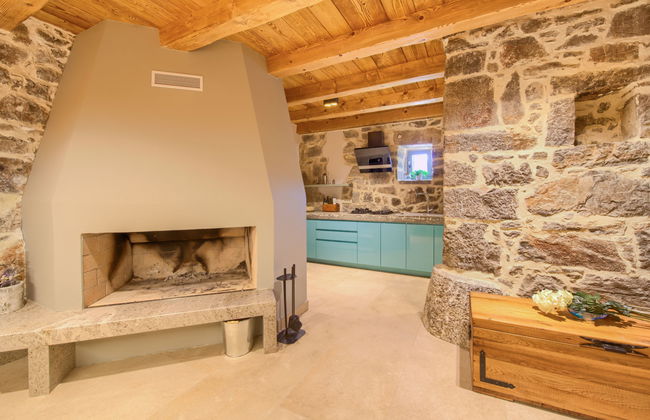 Casa de 6 quartos em Krk com piscina privada e jardim - Foto 11