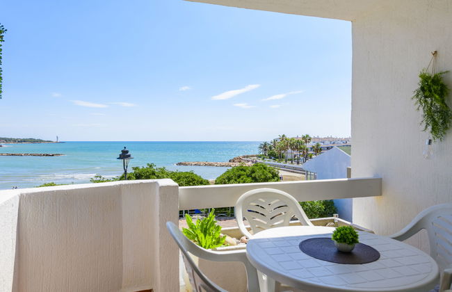 Apartamento de 2 quartos em Alcalà de Xivert com piscina e jardim - Foto 1