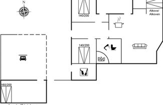 Foto 2 - Casa de 2 quartos em Hemmet com terraço