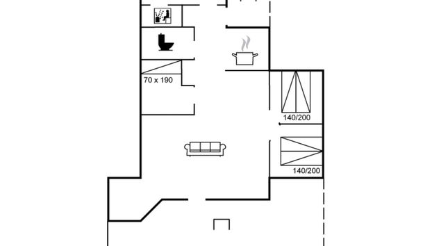 Casa de 3 quartos em Saltum com terraço e sauna - Foto 2