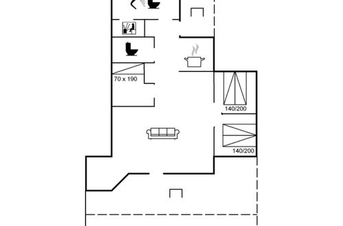 Foto 2 - Haus mit 3 Schlafzimmern in Saltum mit terrasse und sauna
