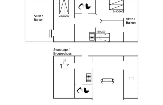 Casa con 3 camere da letto a Løgstør con terrazza - Foto 2