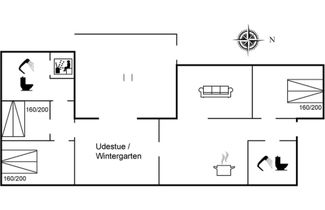 Foto 2 - Haus mit 3 Schlafzimmern in Fjerritslev mit terrasse und sauna