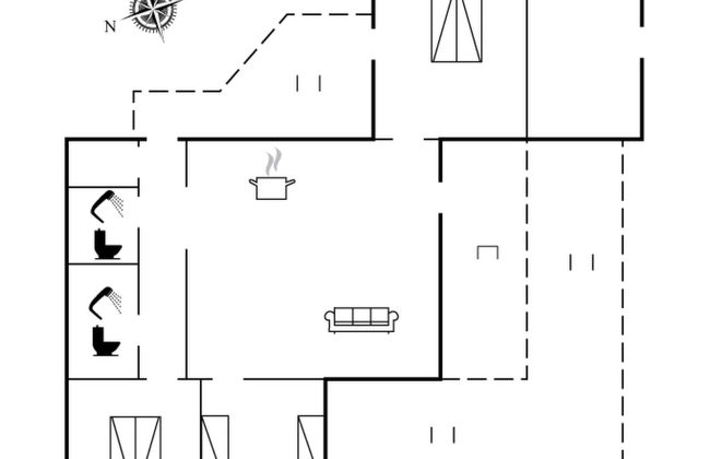 Casa de 3 quartos em Hals com terraço - Foto 2