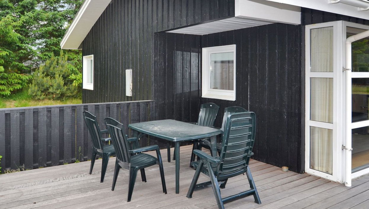 Casa de 4 quartos em Hals com terraço e sauna - Foto 1