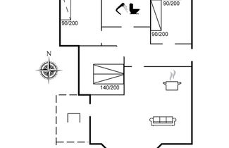 Foto 2 - Casa con 3 camere da letto a Sæby con terrazza