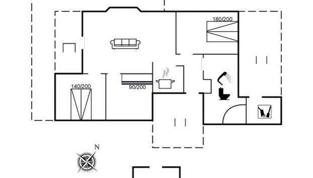 Haus mit 3 Schlafzimmern in Ørsted mit terrasse - Foto 2
