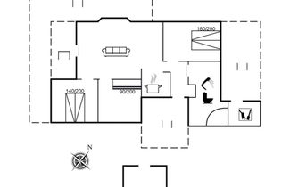 Foto 2 - Casa de 3 quartos em Ørsted com terraço