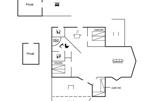 Foto 22 - Casa con 3 camere da letto a Oksbøl con terrazza e sauna