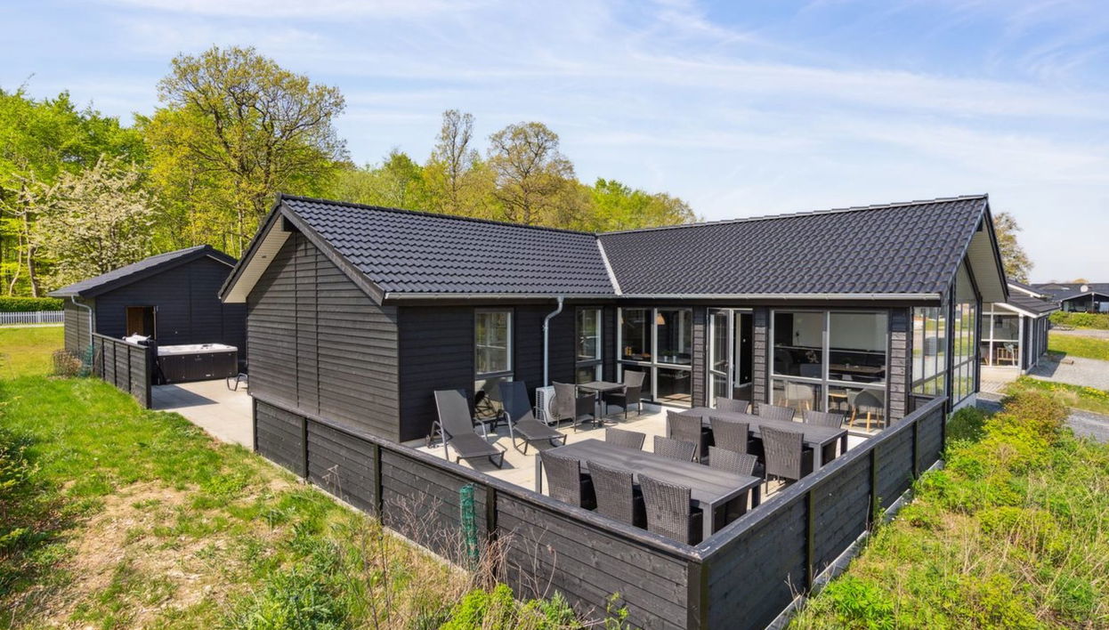 Haus mit 5 Schlafzimmern in Kelstrup Strand mit terrasse und whirlpool - Foto 1