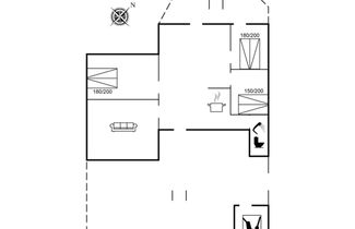 Foto 2 - Casa de 3 quartos em Rønne com terraço