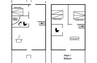 Foto 2 - Casa de 3 quartos em Løkken com terraço