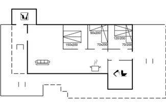 Foto 2 - Casa de 3 quartos em Løkken com terraço