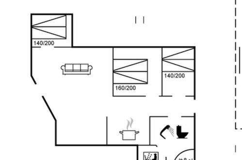 Foto 22 - Casa con 3 camere da letto a Løkken con terrazza e sauna