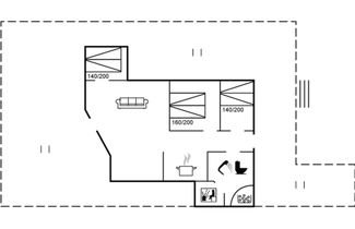 Foto 2 - Casa de 3 quartos em Løkken com terraço e sauna
