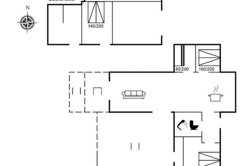Foto 2 - Casa con 3 camere da letto a Løkken con terrazza