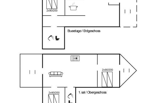 Foto 15 - Casa de 3 quartos em Hasle com terraço