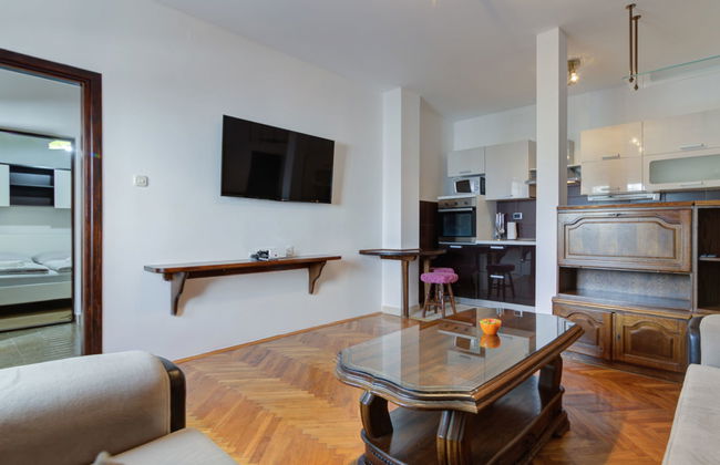 Apartamento de 1 quarto em Senj com piscina e terraço - Foto 8
