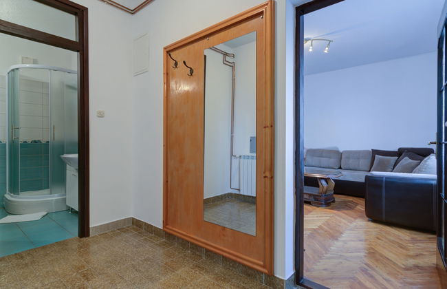 Apartamento de 1 quarto em Senj com piscina e terraço - Foto 16