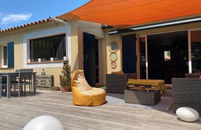 Casa de 3 quartos em Saint-Cyr-sur-Mer com piscina privada e jardim - Foto 35